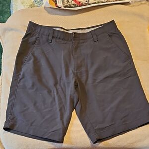 Under Armour Men's Dark Gray Flat Front Shorts
